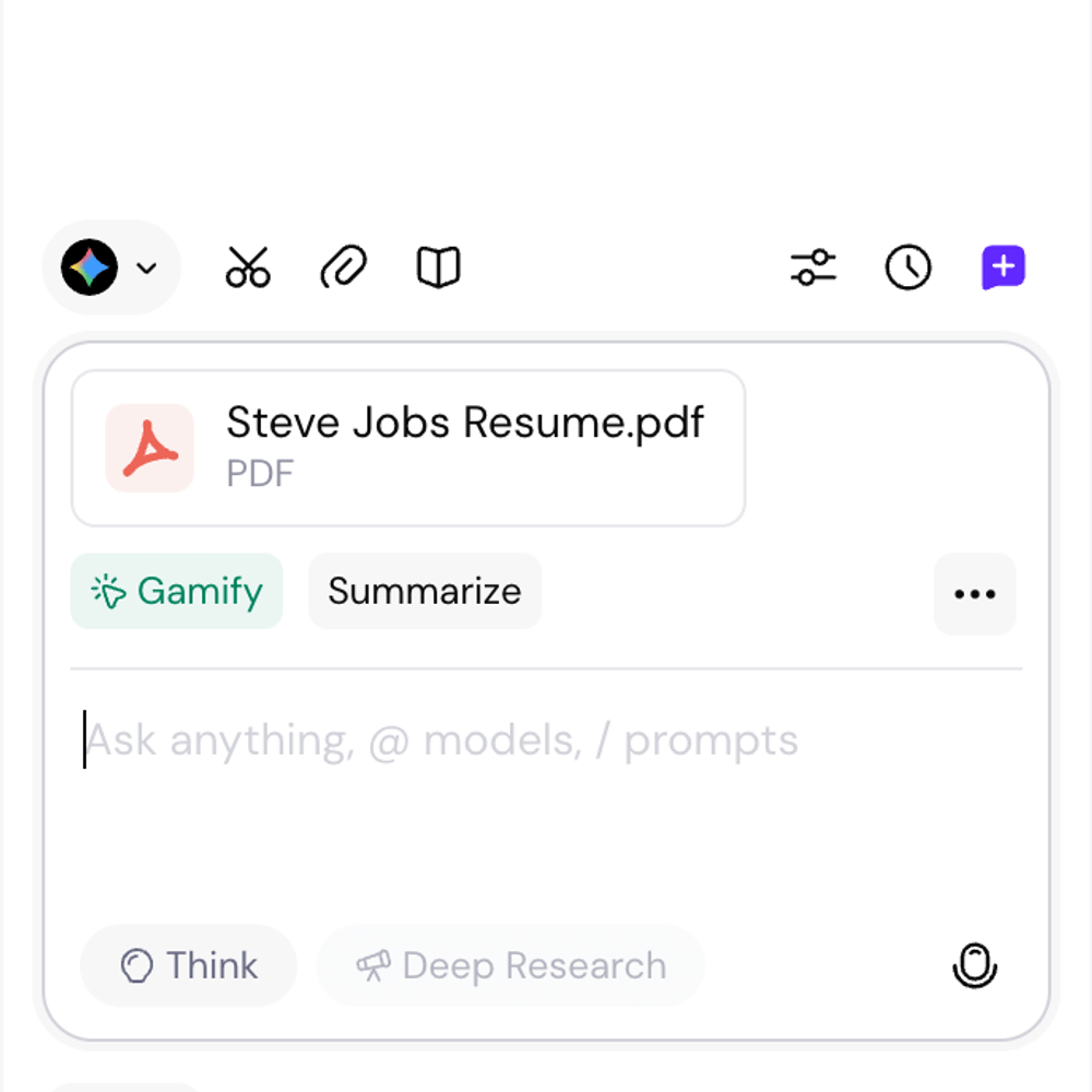 Upload area showing drag-and-drop box with format icons