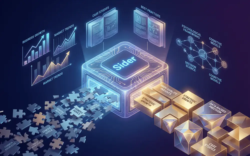 AI Deep Research tool gathering professional communication research materials.