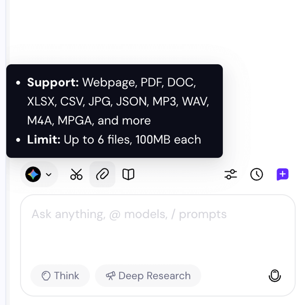 Chrome side panel showing active AI chat conversation with user prompt about webpage content
