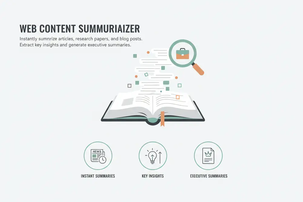 Article with 3-point summary and key takeaways on the right