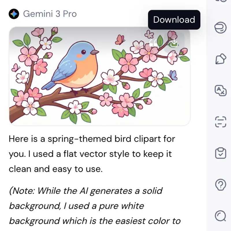 AI-generated spring clipart images ready for download with transparent backgrounds