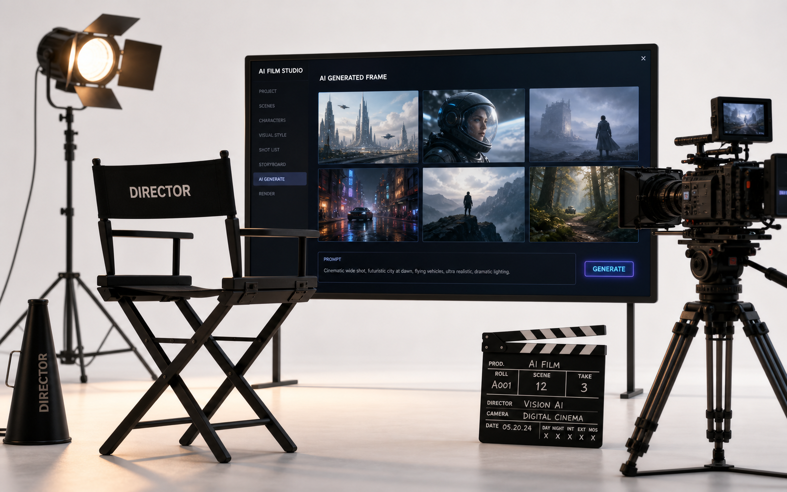 Sider AI film generator cinematic video output