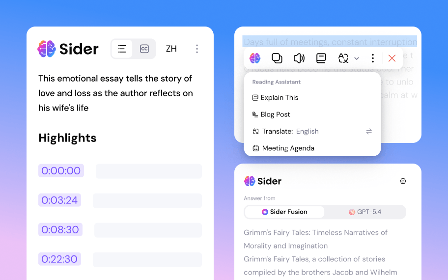 Webpage Reading Assistant