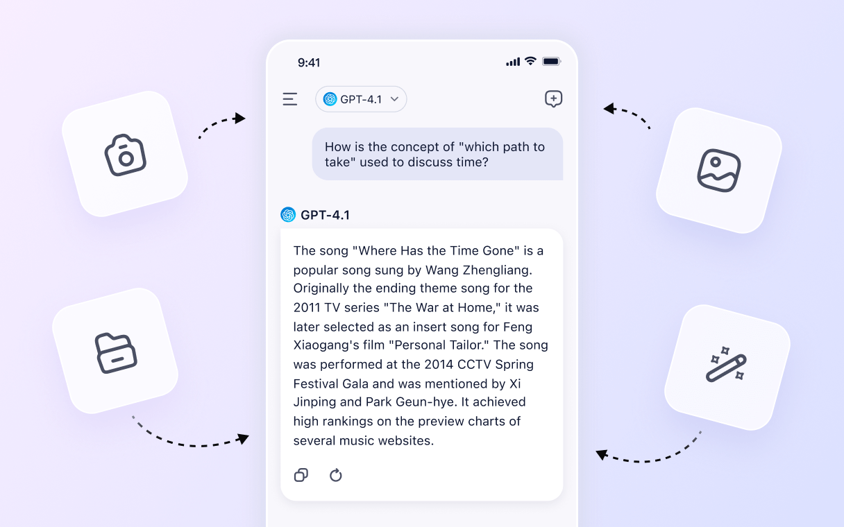 Chat with Images and 30+ Types of Files