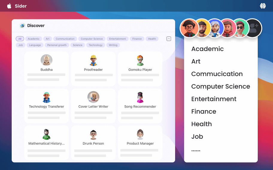 Bots de IA personalizados para diferentes finalidades