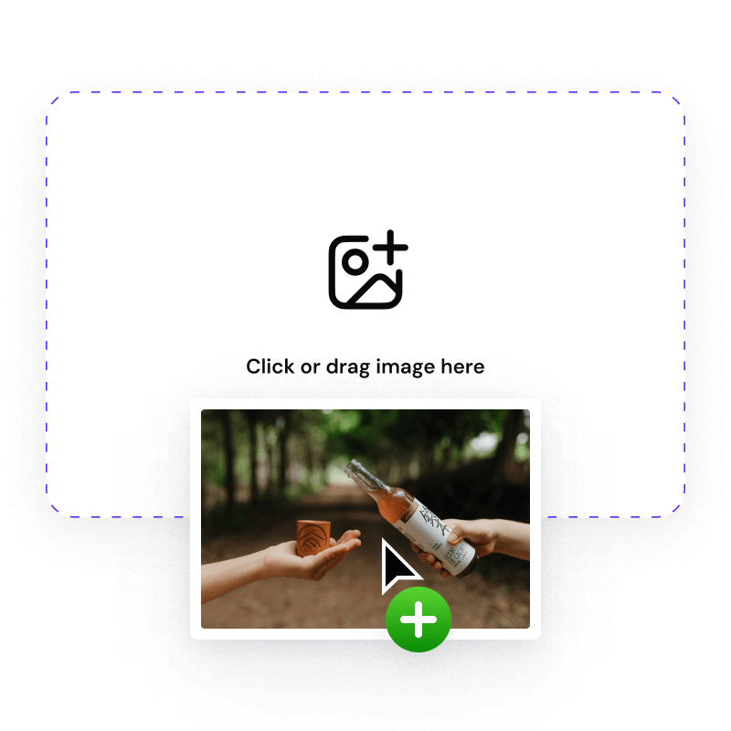 Upload image to Side AI inpaint tool
