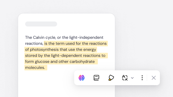 Markieren und speichern Sie Highlights