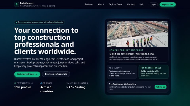 BUILDCONNECT 2026 APP