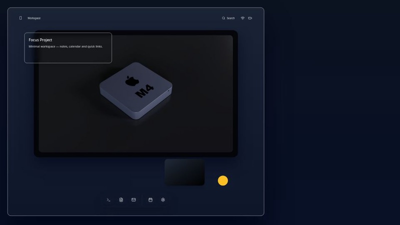 Setup Apple Minimalista