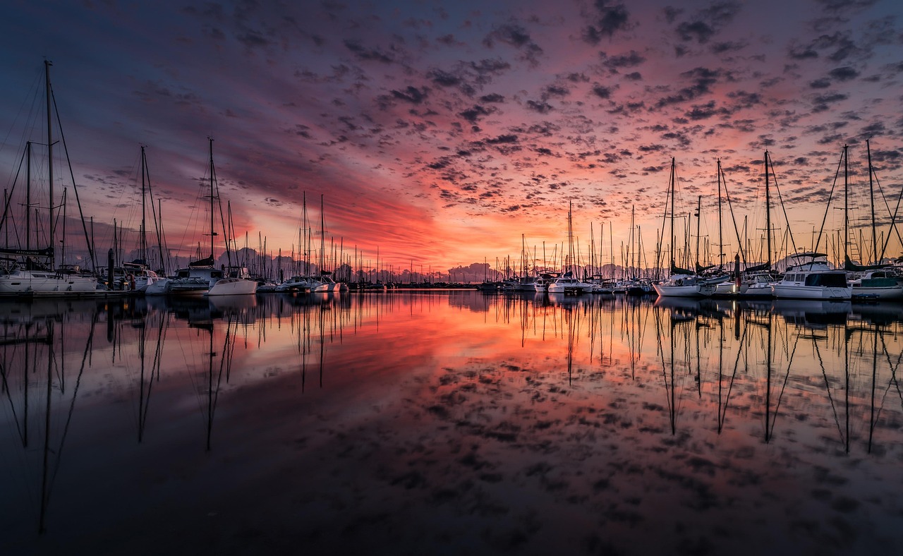 Small harbor, Europe