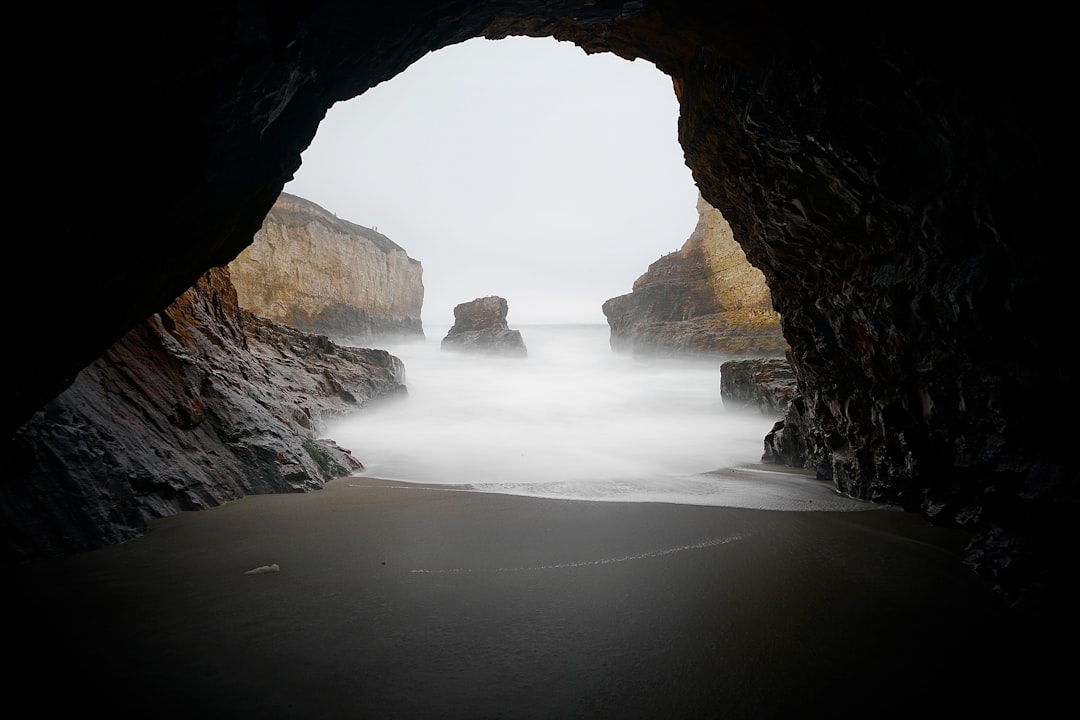 Rocky cove, Western United States