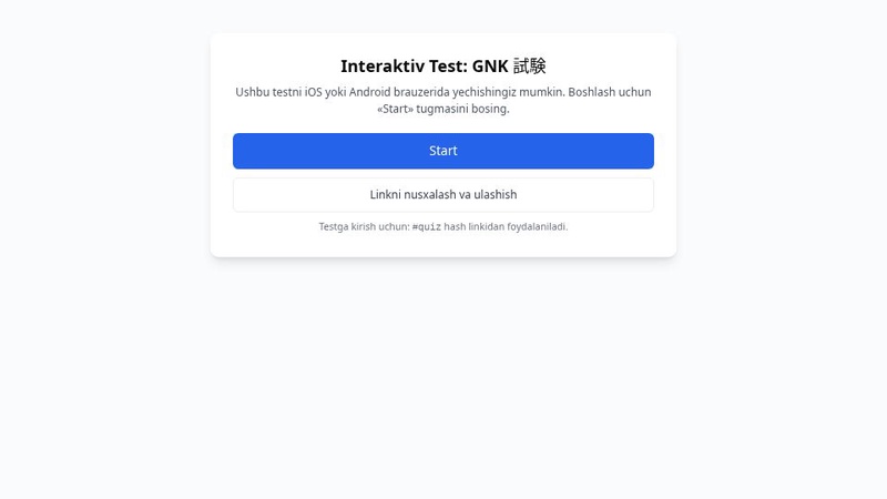 Mobil Test Platformasi