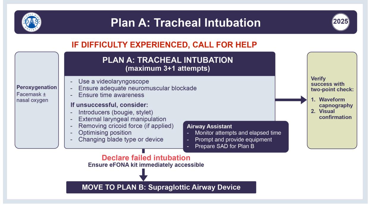 Plan A: Intubación Traqueal