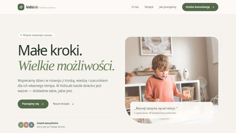 KidsLab Nowoczesna Terapia