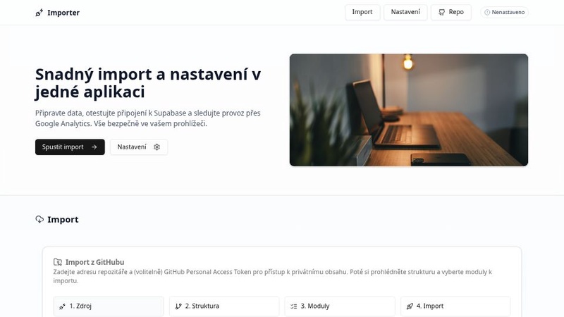 Web Import Tool